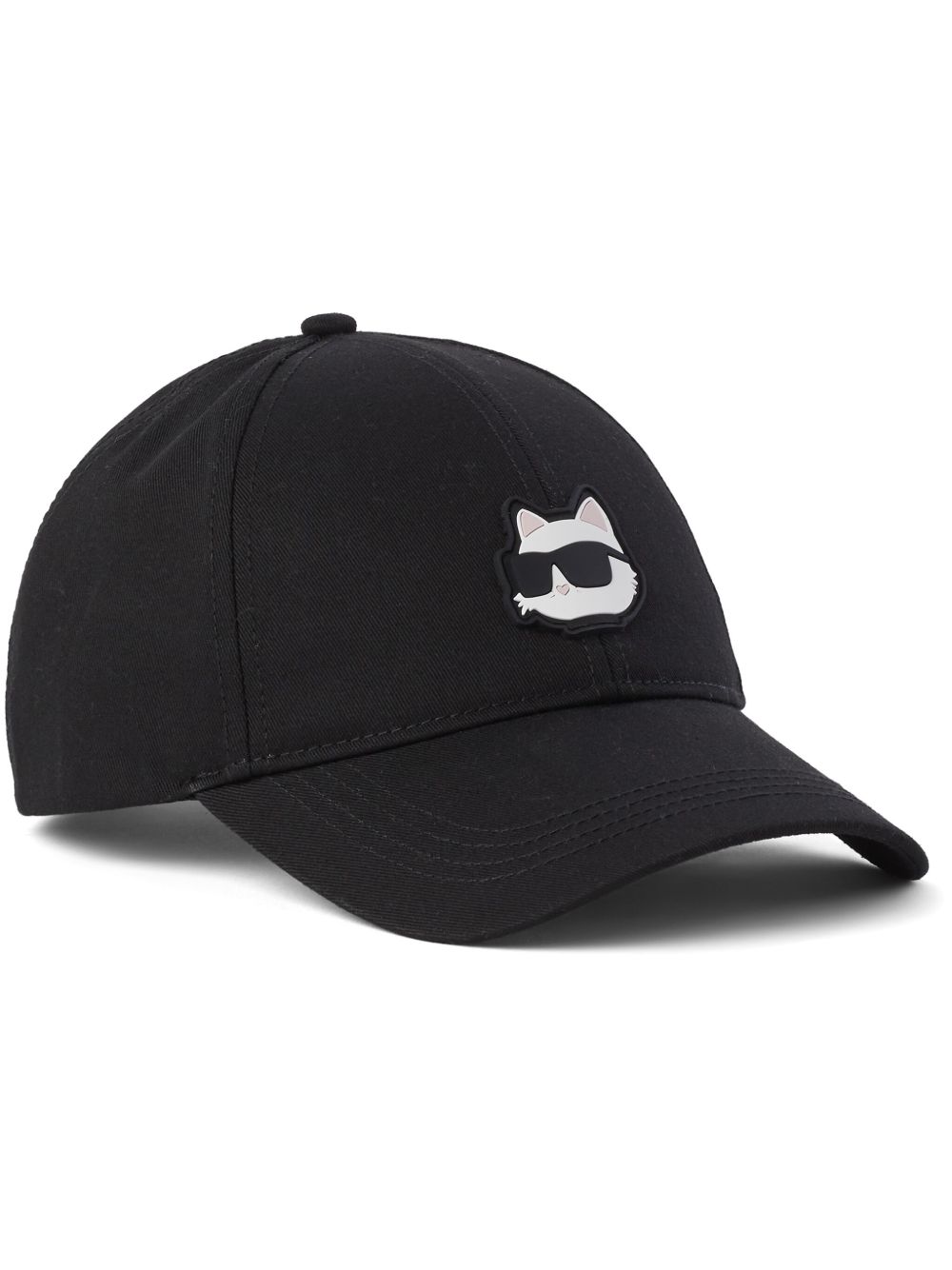 Karl Lagerfeld Ikonic Choupette 棒球帽 - 黑色