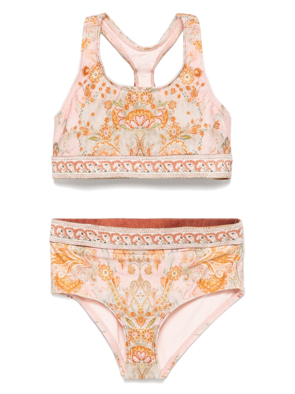 ZIMMERMANN Kids Wylie 比基尼套装 - 中性色