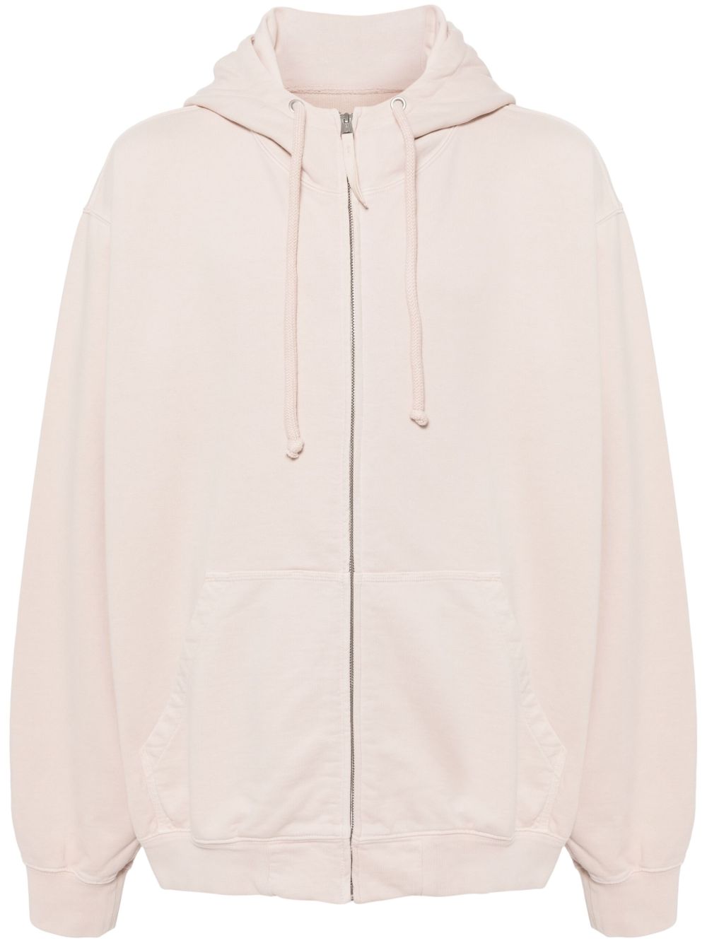 Maison Margiela logo刺绣连帽衫 - 粉色
