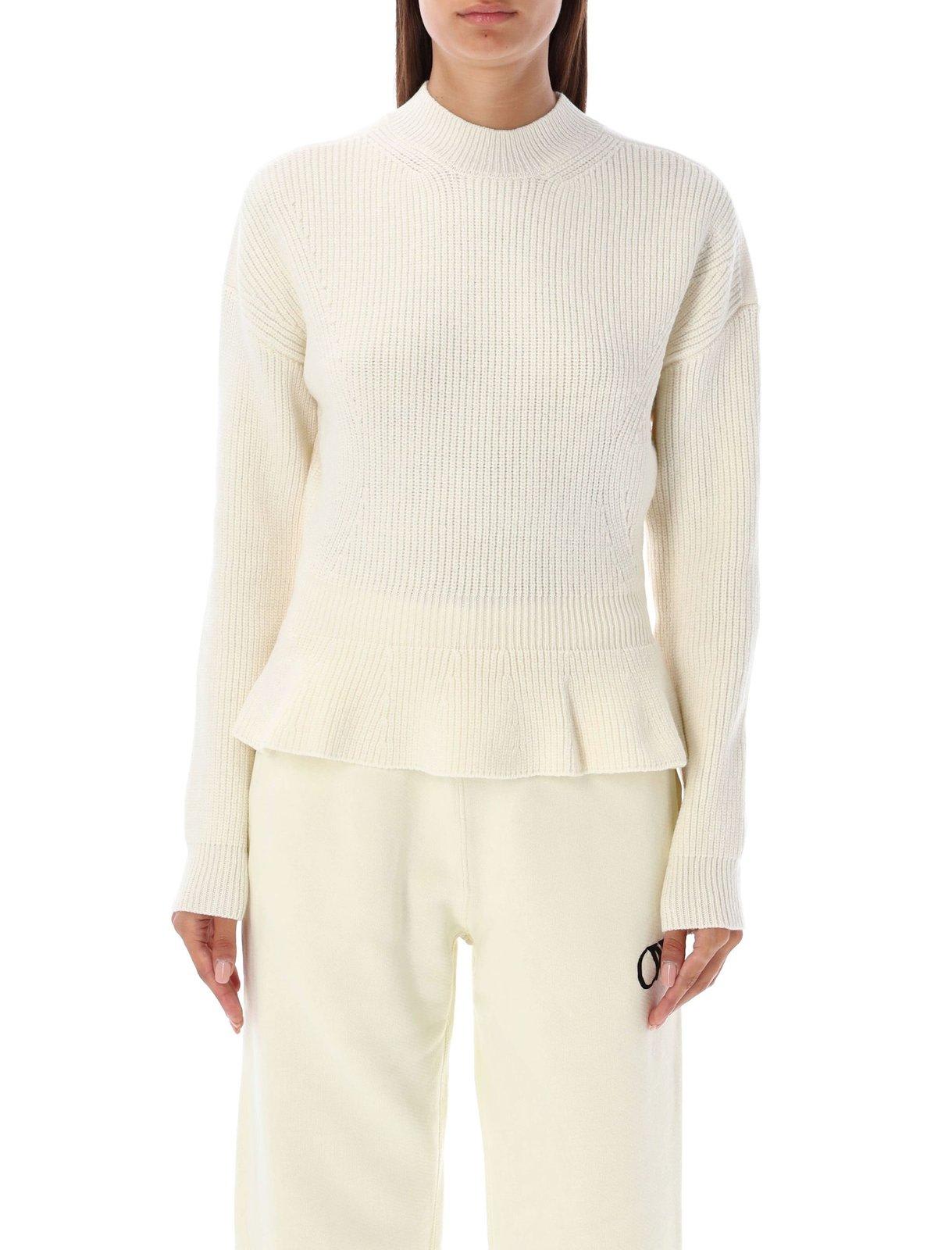 Chloé 荷叶边针织衫