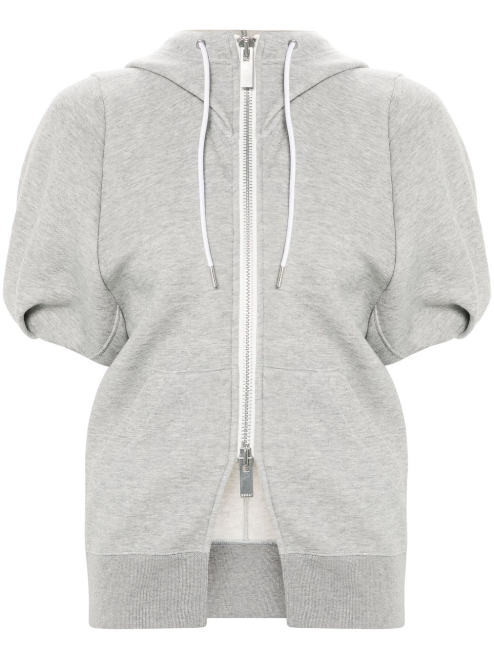 sacai Sponge Sweat 连帽衫 - 灰色