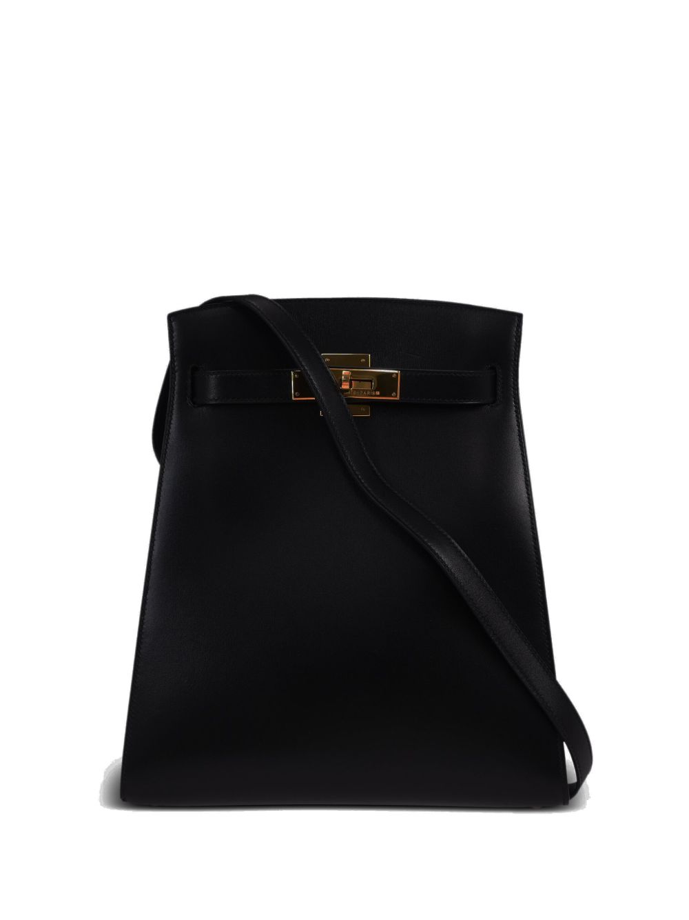 Hermès Pre-Owned Kelly Sport MM 单肩包（2000年典藏款） - 黑色