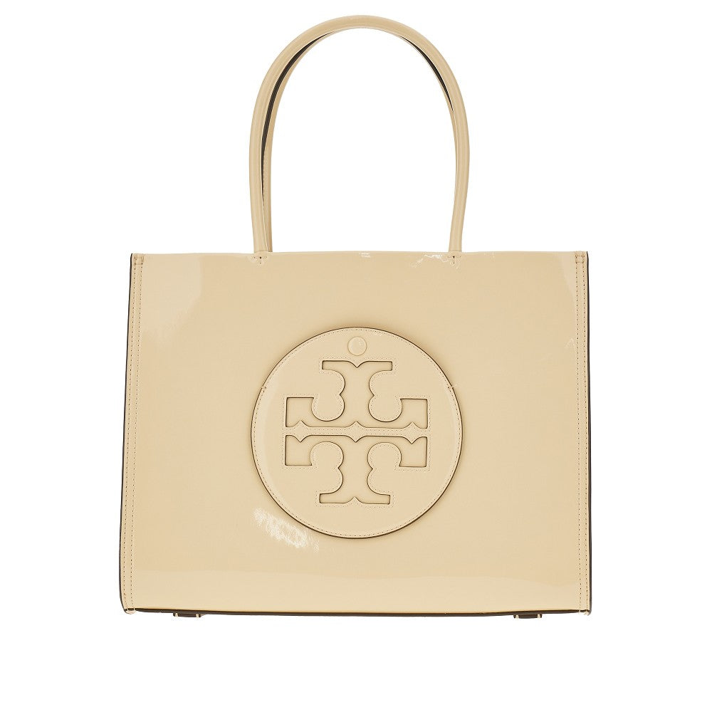 TORY BURCH Patent small 'Ella Bio' shopping bag Woman One Size