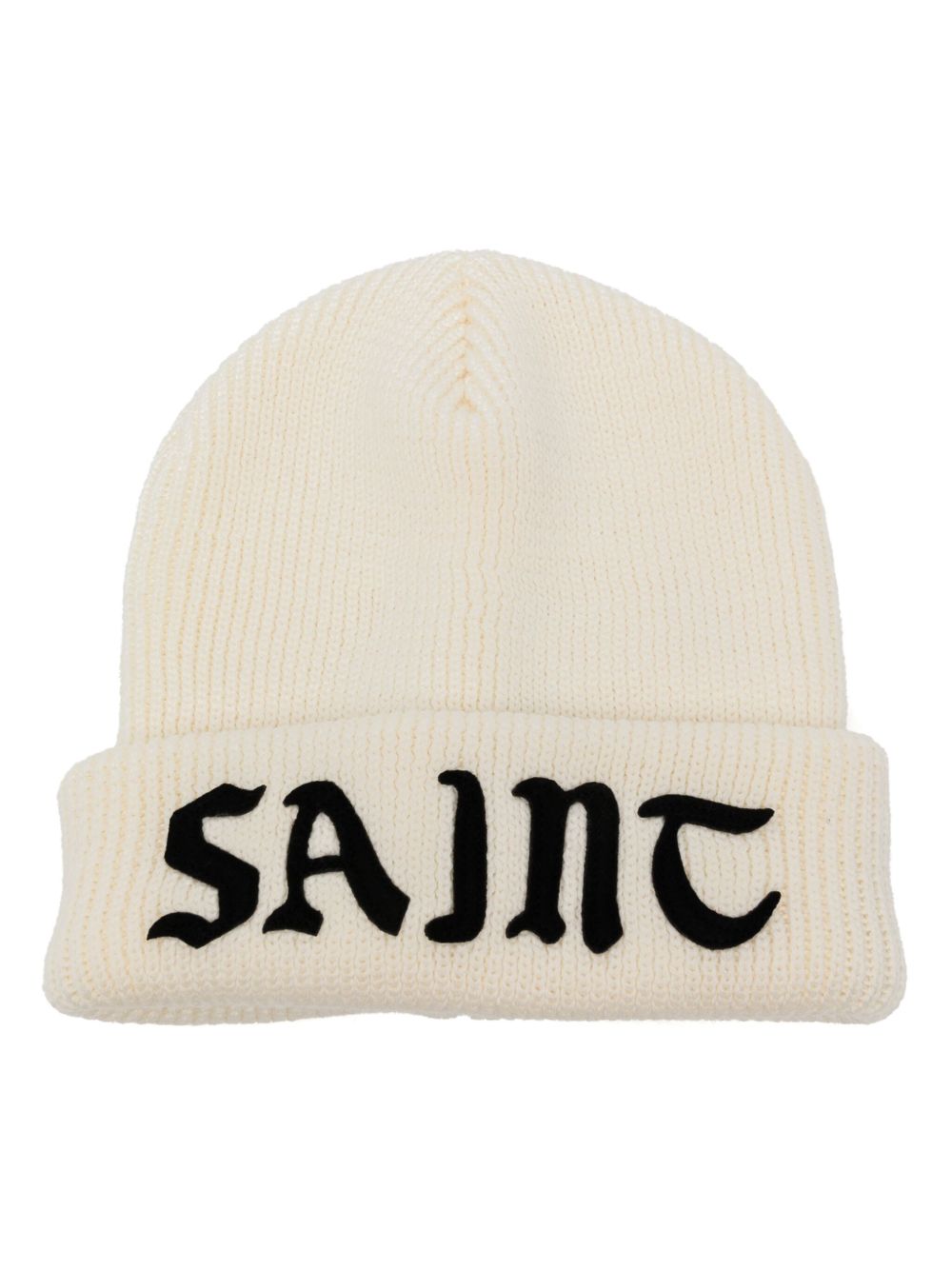 SAINT MXXXXXX logo套头帽 - 白色