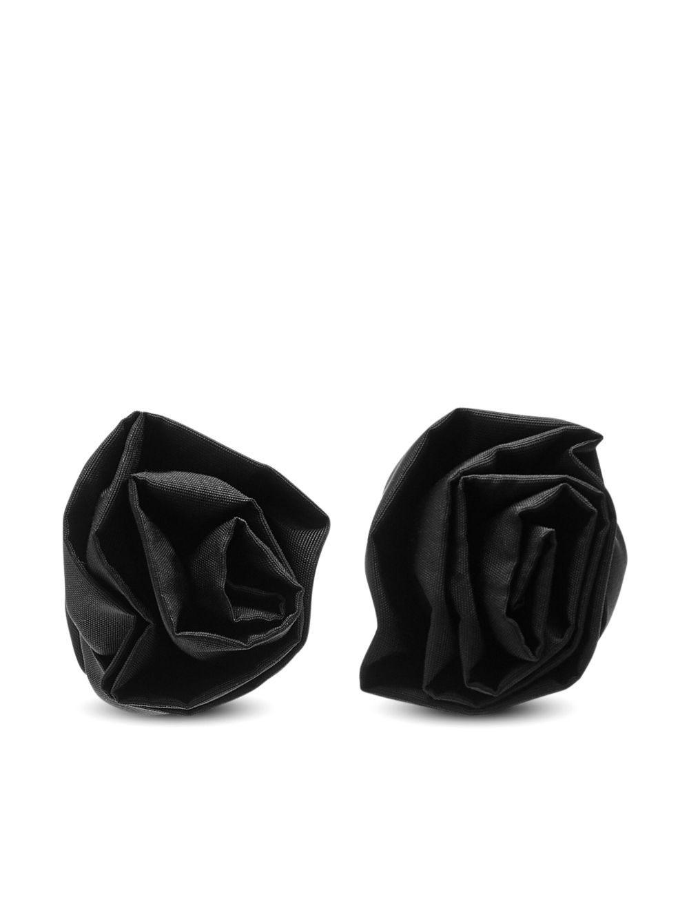 Simone Rocha Rose 花卉造型耳钉 - 黑色