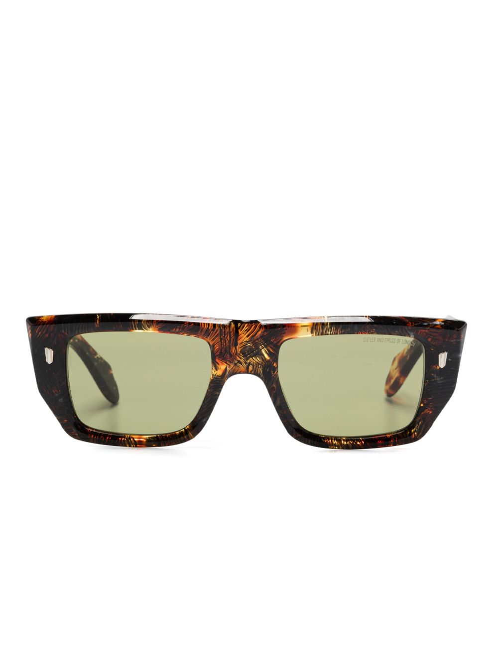 Cutler & Gross 1413 太阳眼镜 - 褐色