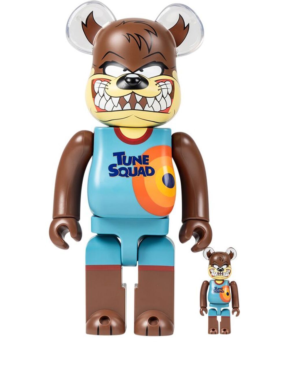 MEDICOM TOY x Space Jam Tasmanian Devil BE@RBRICK 模型玩具套装 - 褐色