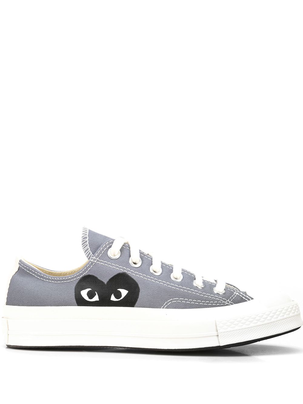 Comme Des Garçons Play x Converse Chuck Taylor '70 低帮运动鞋 - 灰色