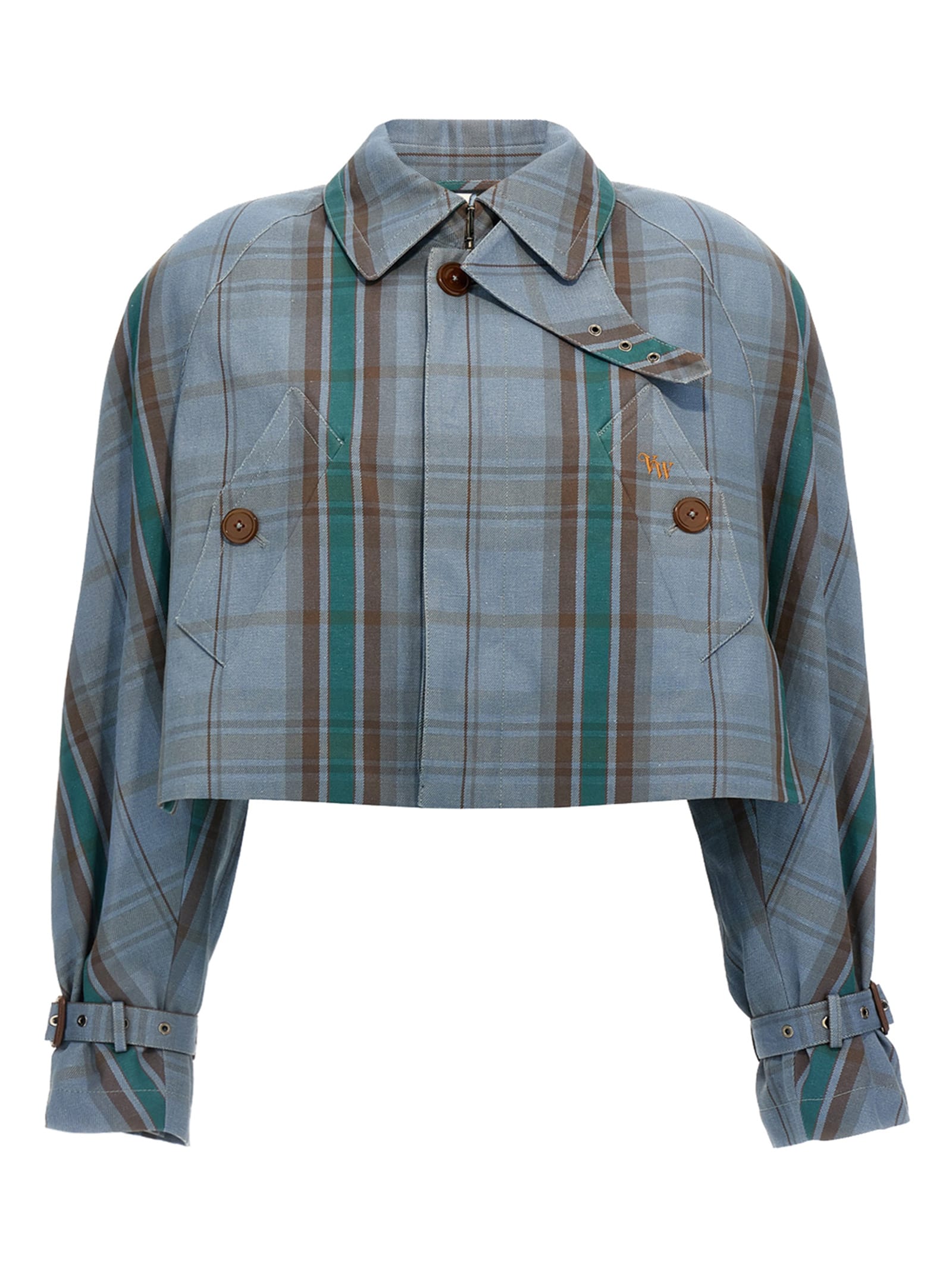 Vivienne Westwood cut Off Graziano剪裁风衣