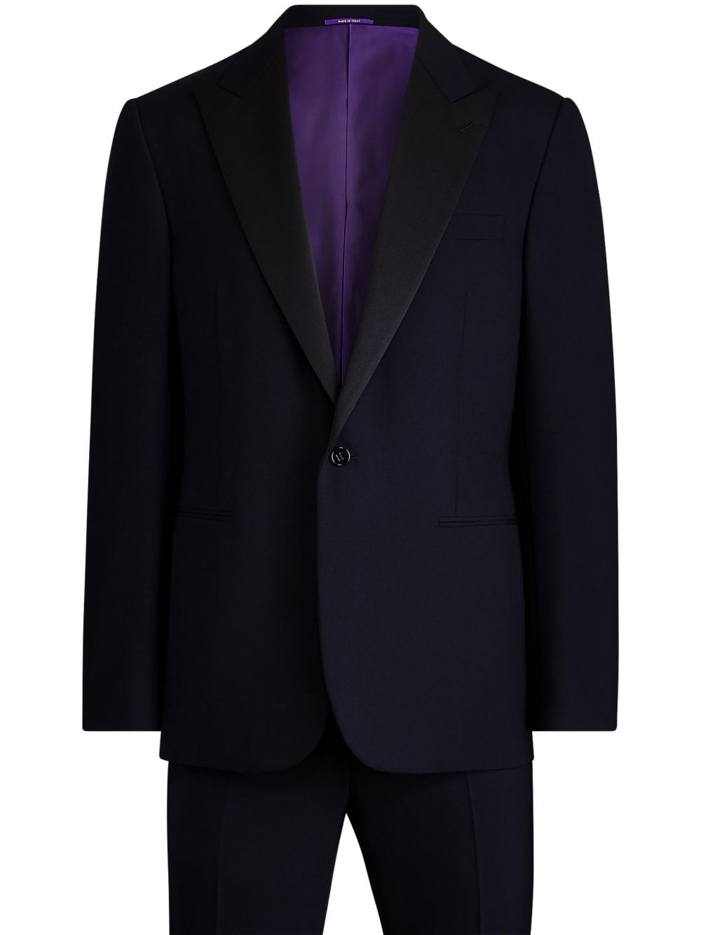 Ralph Lauren Purple Label 羊毛西装套装 - 蓝色
