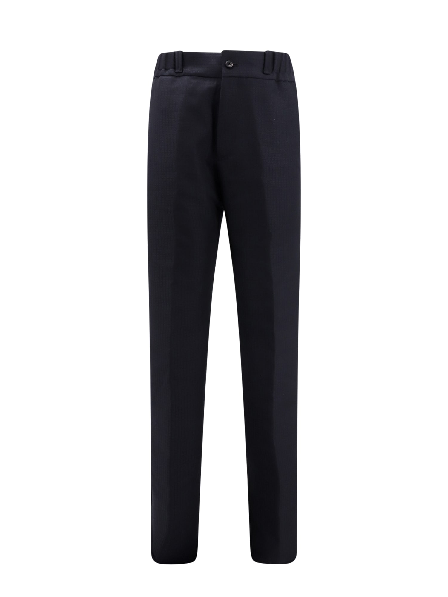 Lanvin Wool And Mohair Micropattern Trouser