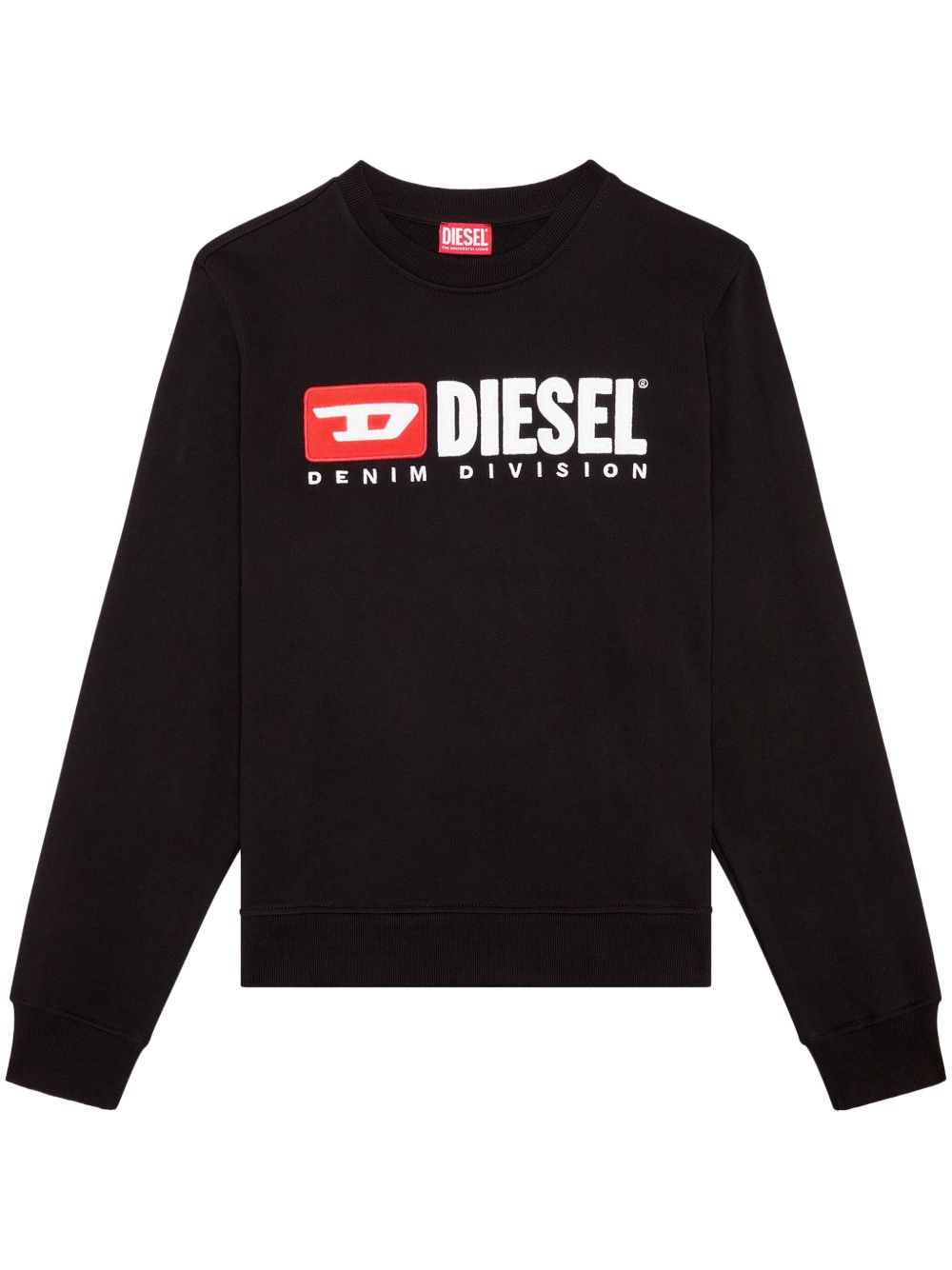 Diesel S-Boxt-Div 棉卫衣 - 黑色