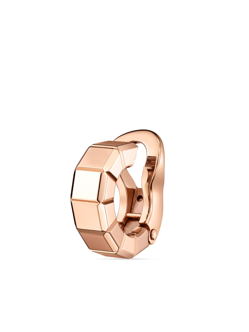 Chopard 18K玫瑰金 Ice Cube 耳环 - 粉色
