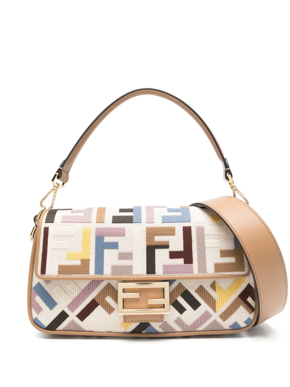 FENDI Baguette 斜挎包 - 蓝色