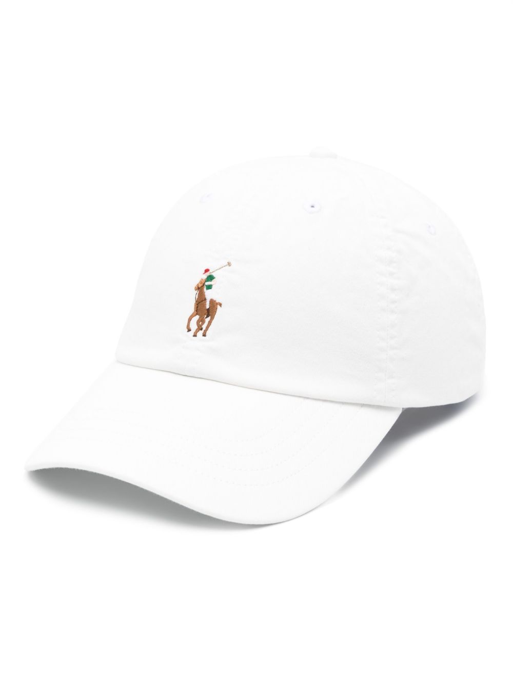 Polo Ralph Lauren Polo Pony 刺绣棒球帽 - 白色