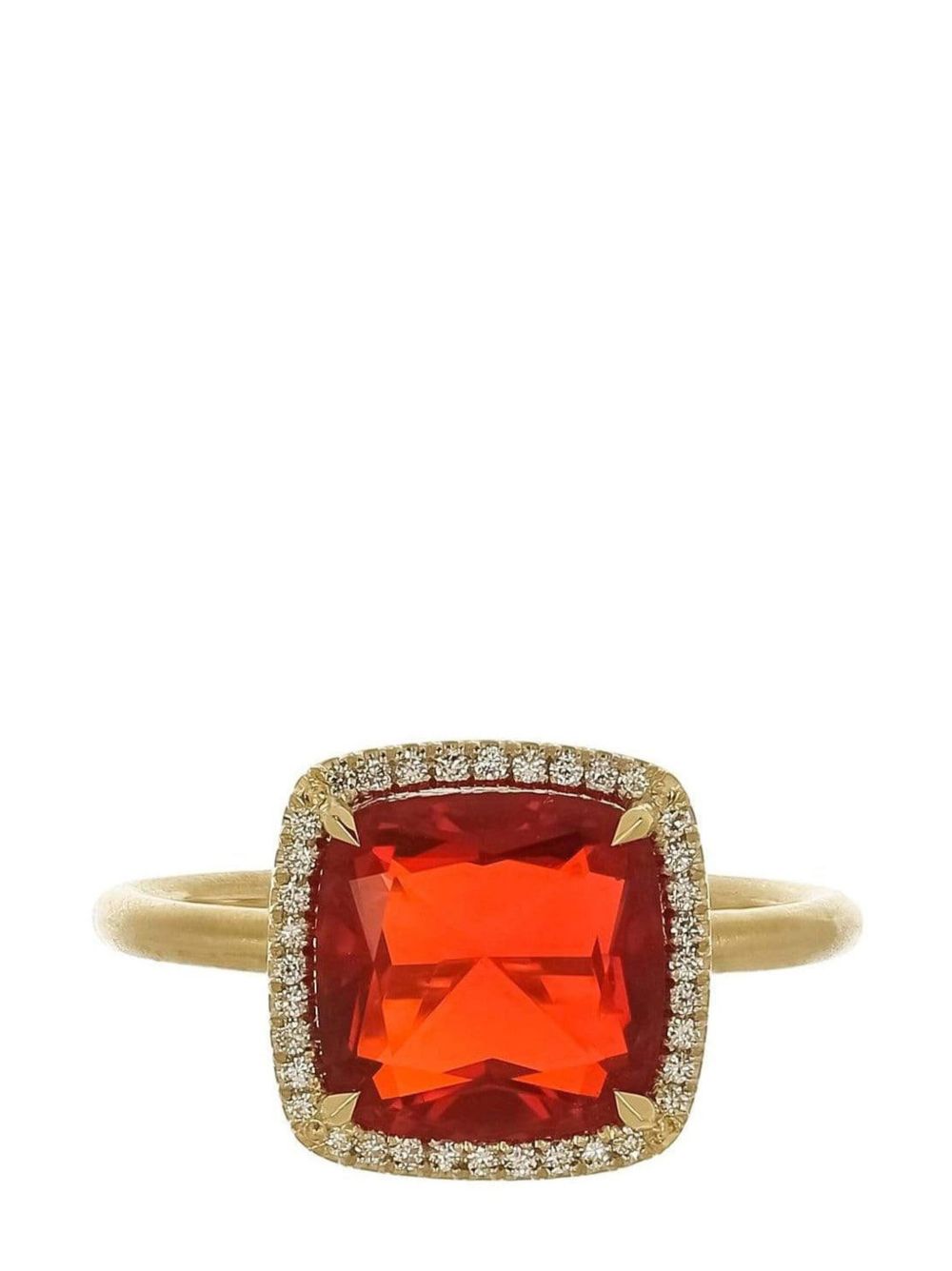 Irene Neuwirth One Of A Kind 18K黄金蛋白石钻石戒指 - 金色