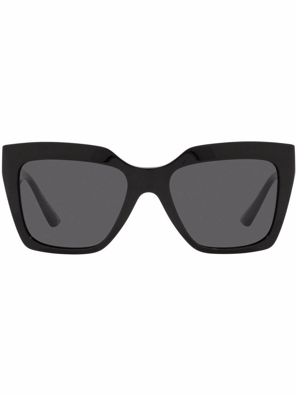 Versace Eyewear 范思哲眼镜系列 范思哲 希腊风图案拼接太阳眼镜 - 黑色