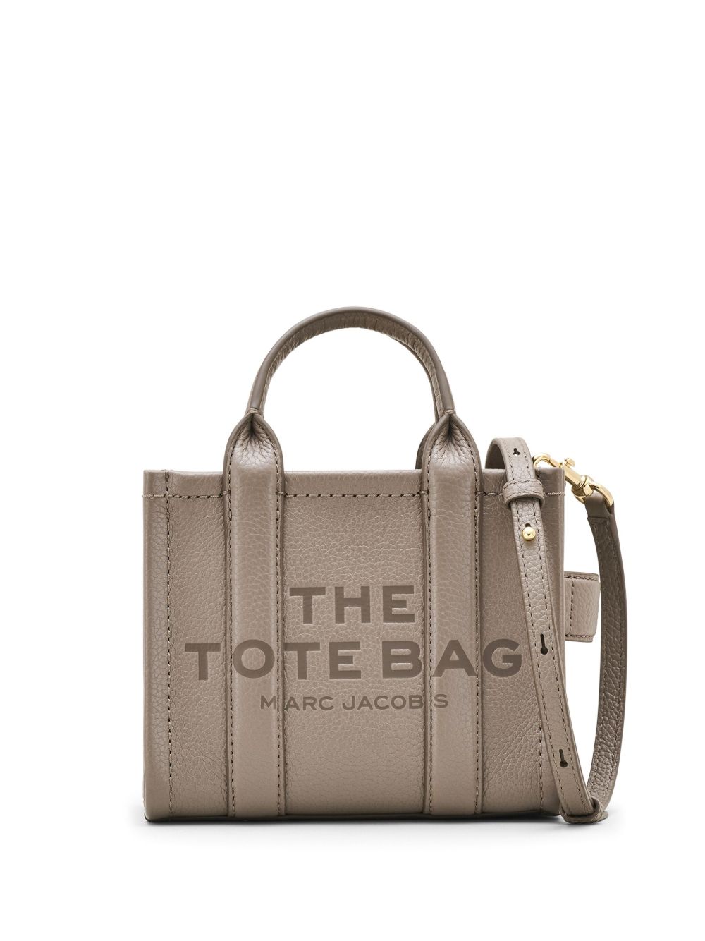 Marc Jacobs The Leather Crossbody Tote 手提包 - 灰色
