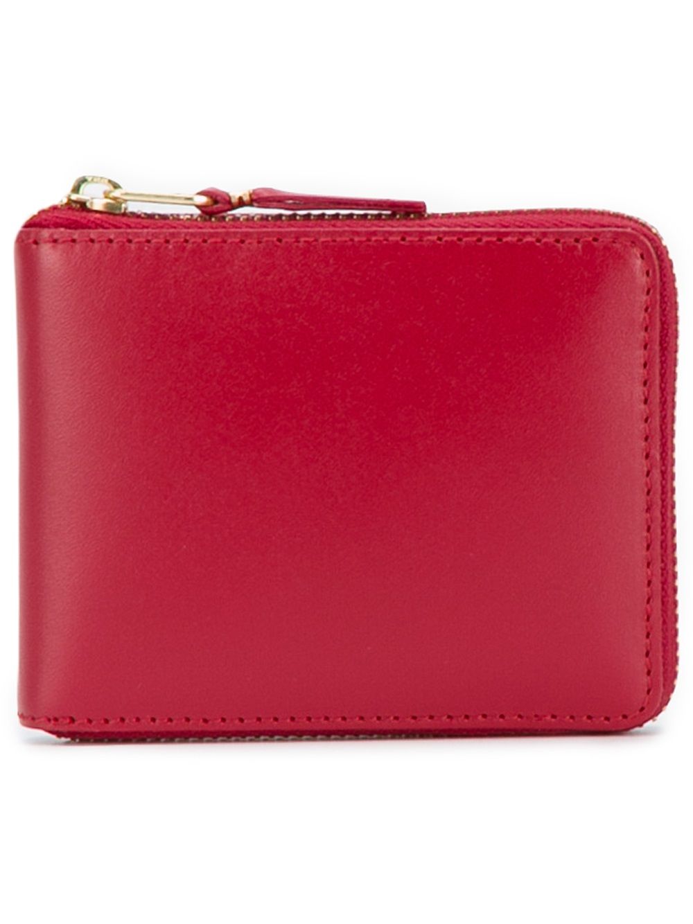 Comme Des Garçons Wallet 经典皮革钱包 - 红色