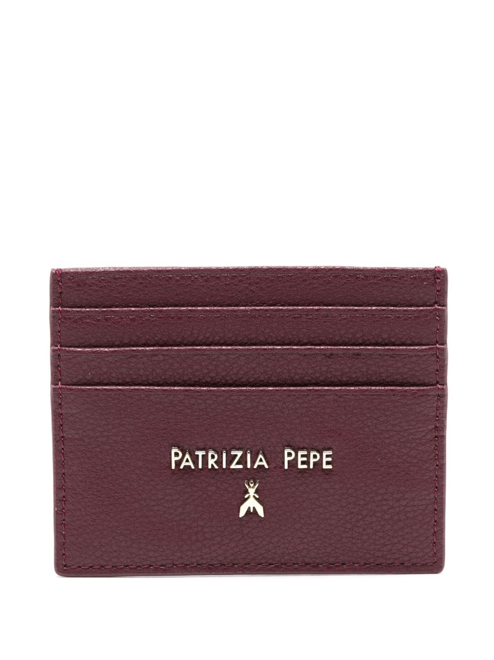 Patrizia Pepe logo字样卡夹 - 紫色