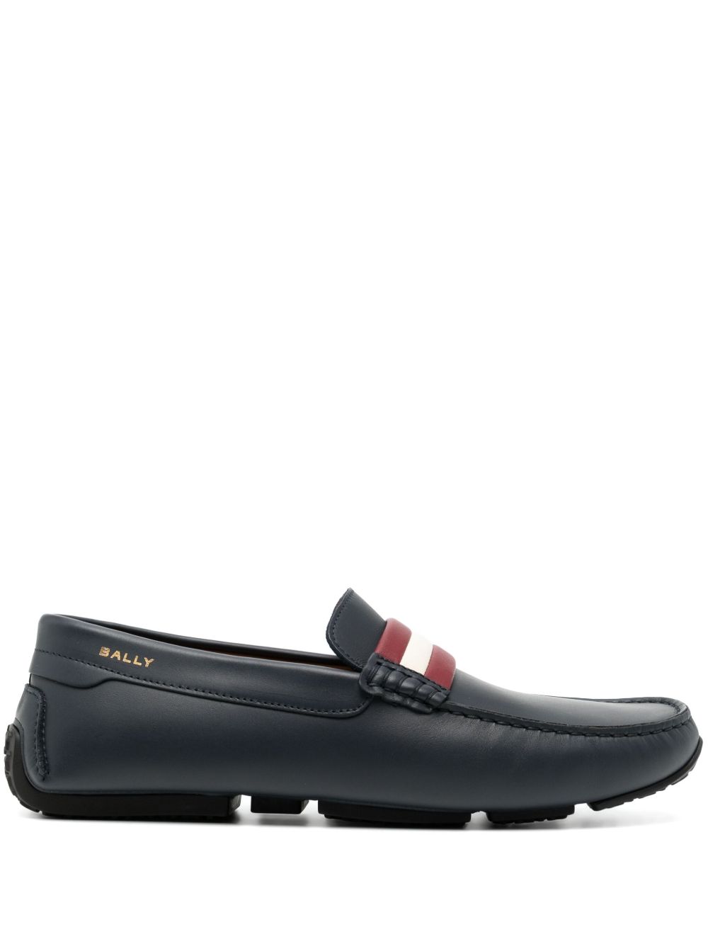 Bally Pilot 皮质乐福鞋 - 蓝色