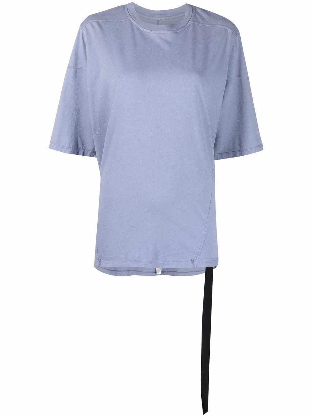 Rick Owens DRKSHDW 垮肩棉T恤 - 蓝色