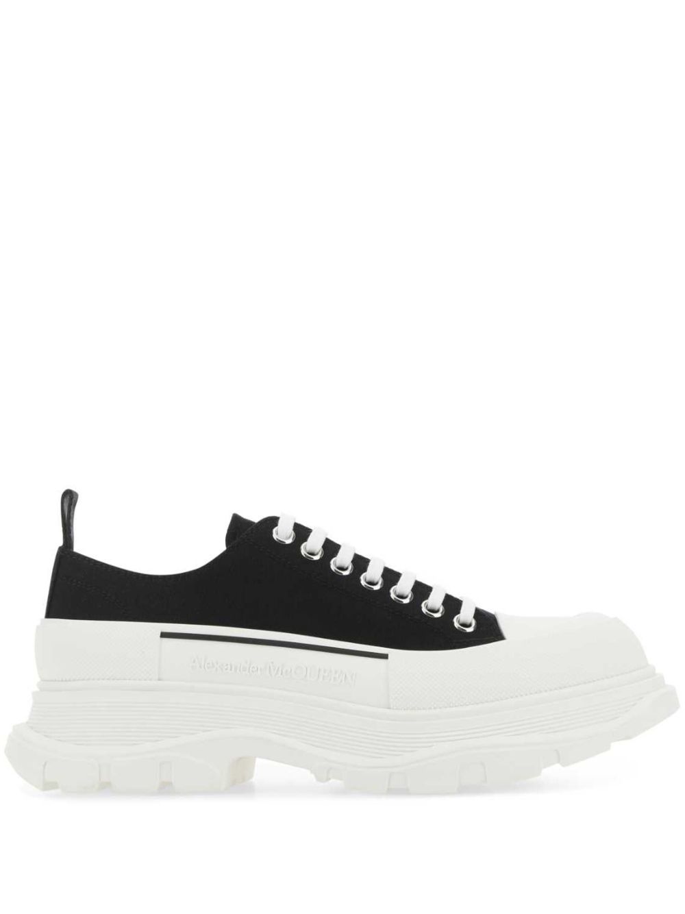 Alexander McQueen Tread Slick 低帮运动鞋 - 黑色