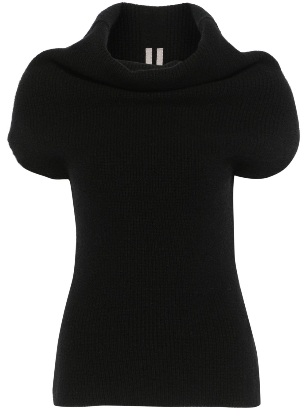 Rick Owens SL Crater 针织上衣 - 黑色