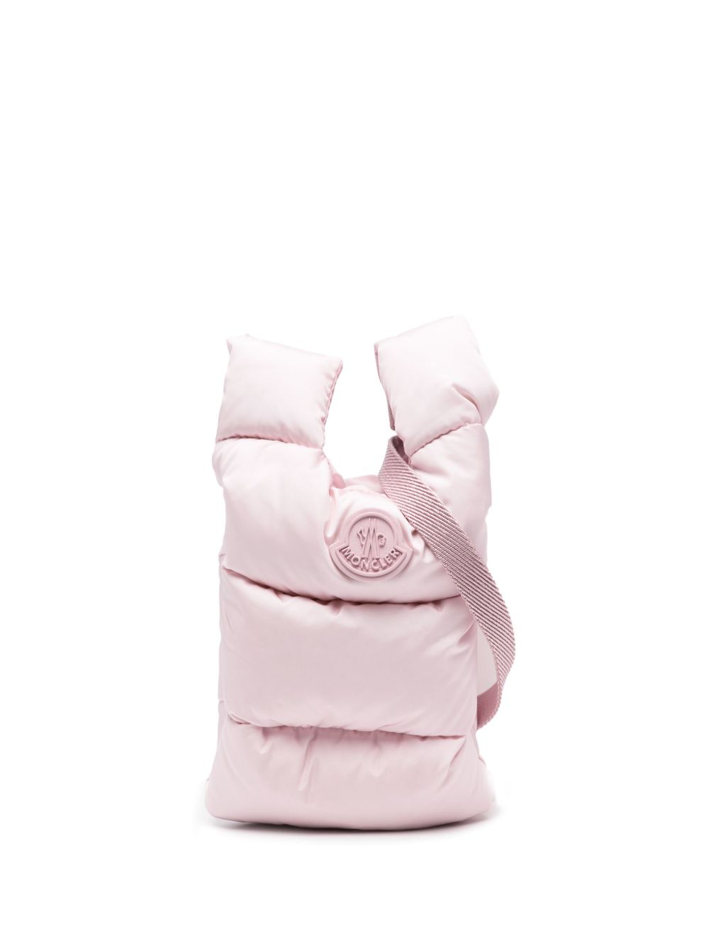 Moncler Legere 绗缝斜挎包 - 粉色