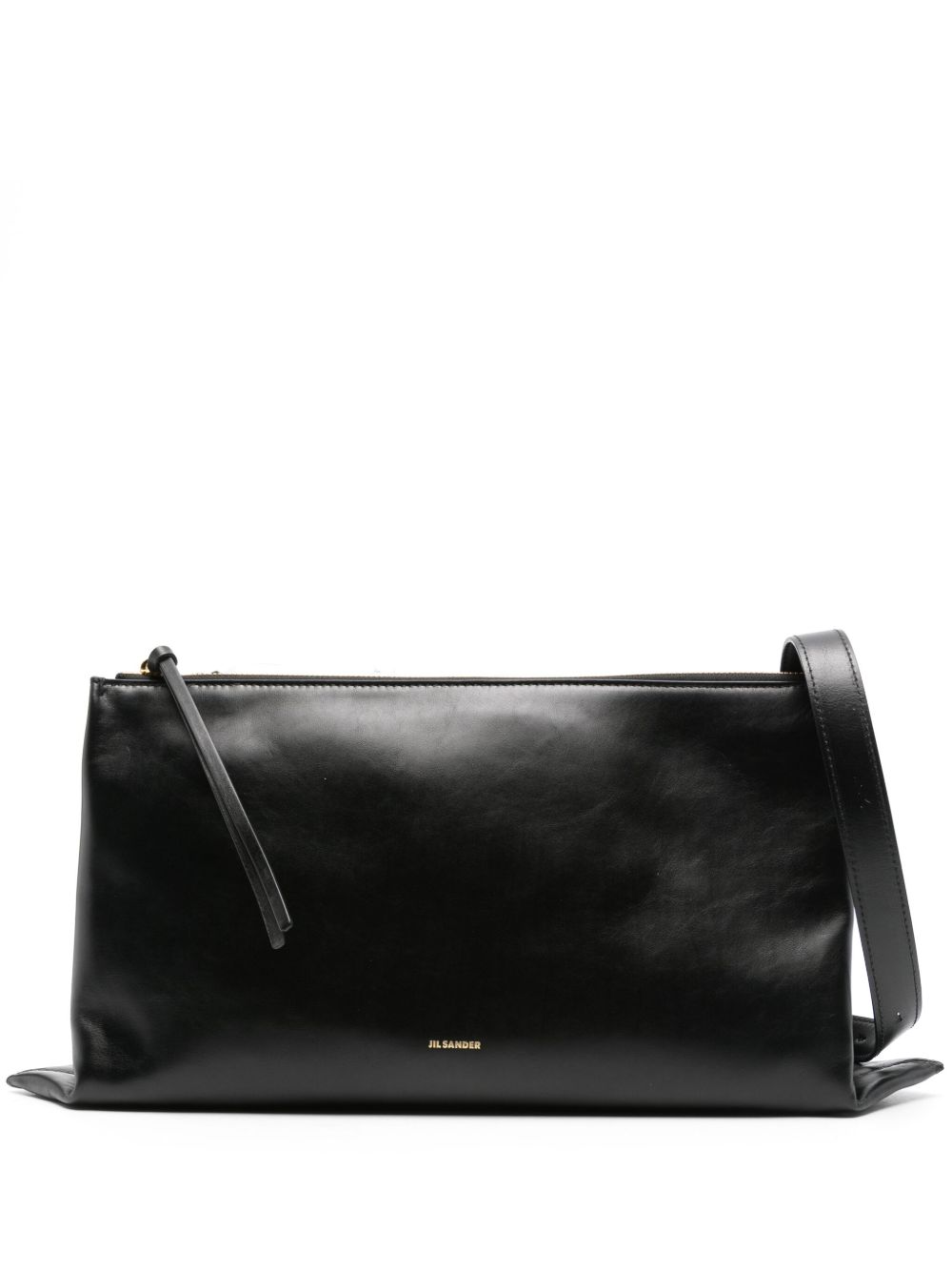 Jil Sander Empire 中号单肩包 - 黑色