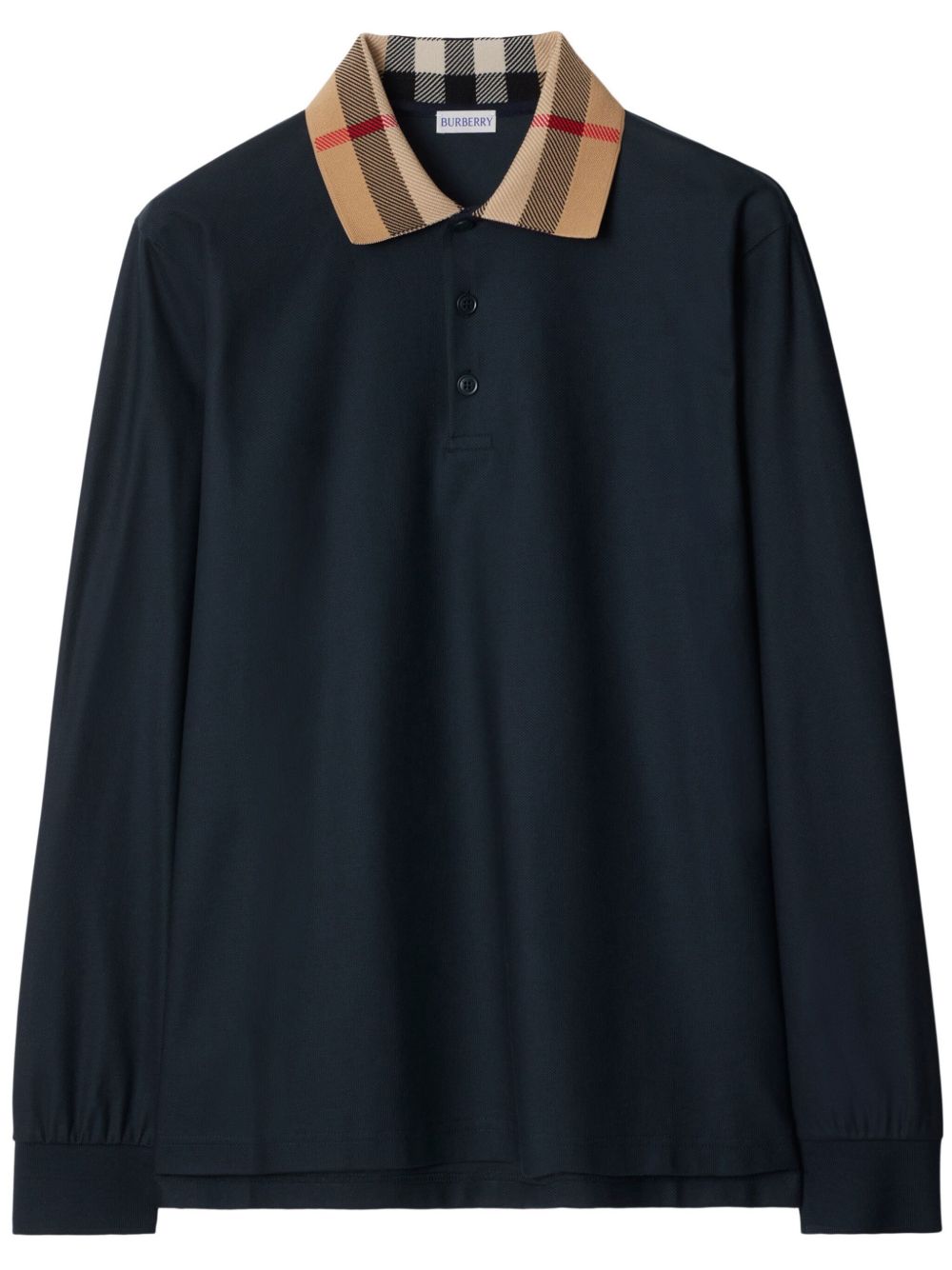 Burberry 棉polo衫 - 蓝色