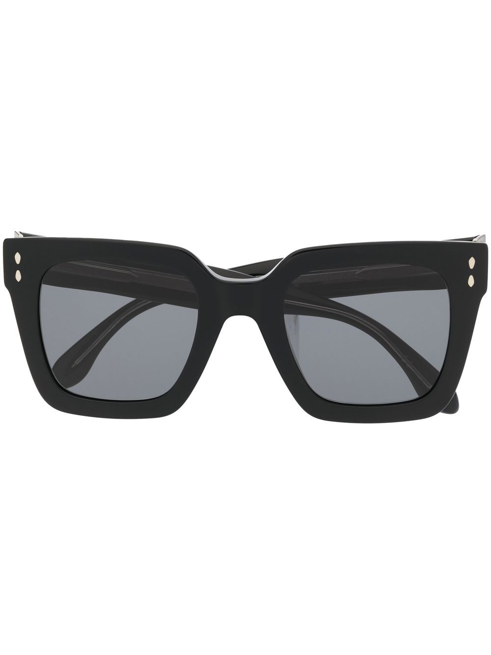 Isabel Marant Eyewear 超大方框太阳眼镜 - 黑色