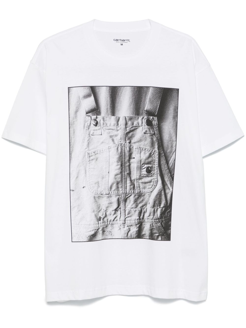 Carhartt WIP S/S BIB Overall T恤 - 白色