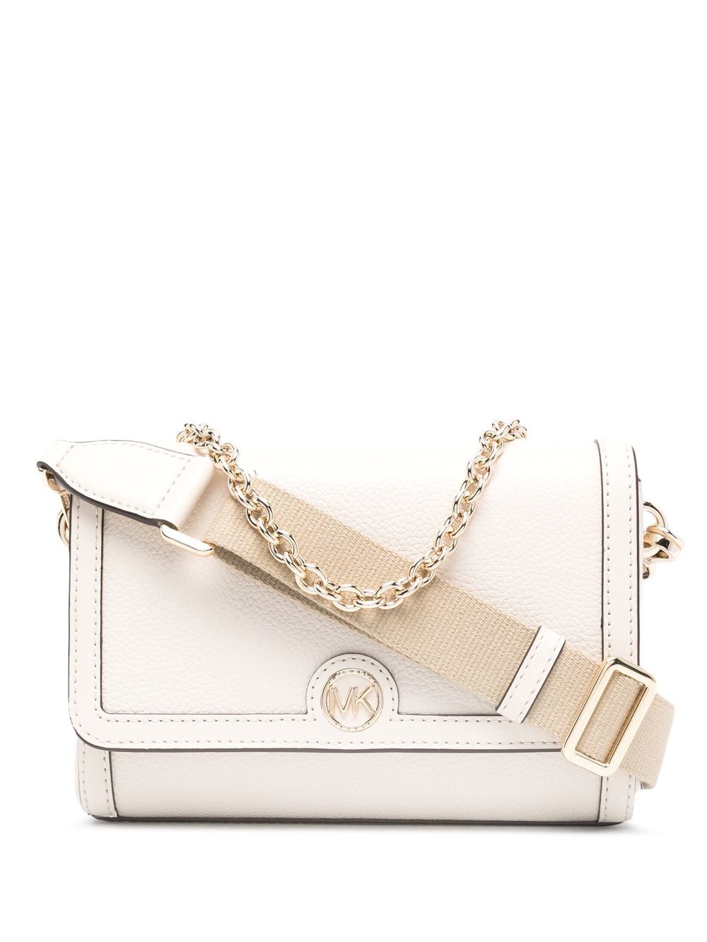 Michael Michael Kors logo标牌单肩包 - 中性色