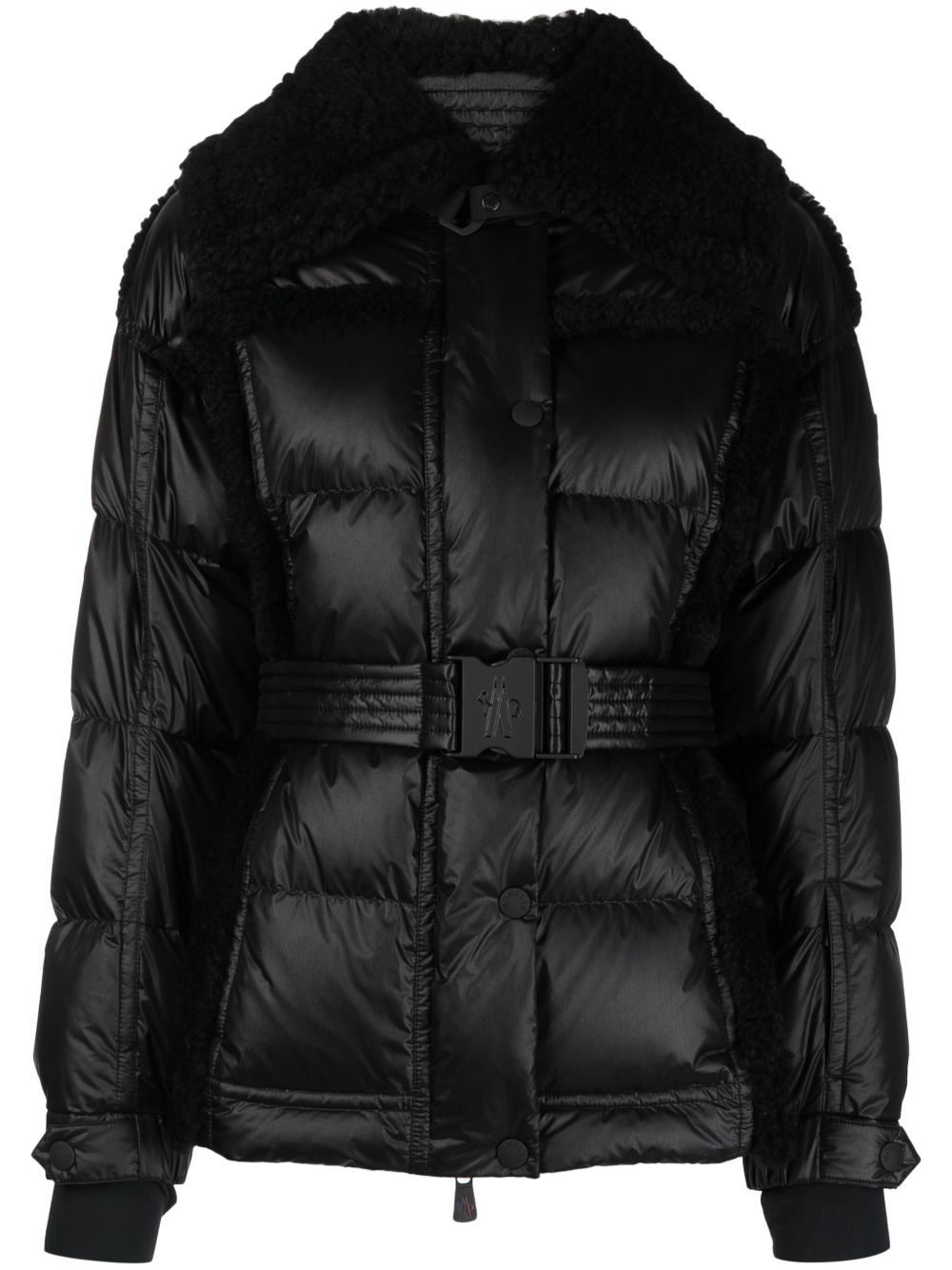Moncler Grenoble Biollay 羽绒夹克 - 黑色