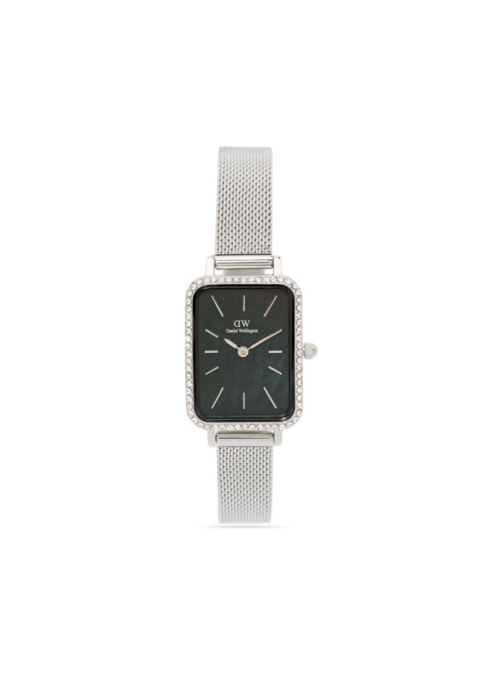 Daniel Wellington Quadro Lumine 20毫米腕表 - 黑色