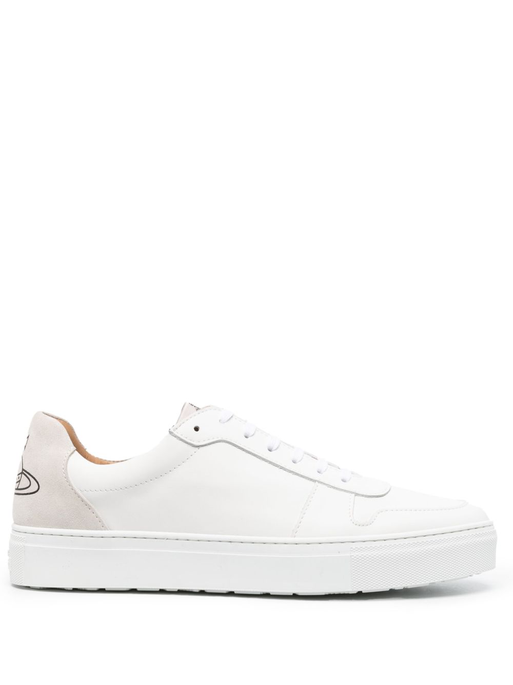 Vivienne Westwood Apollo 皮质运动鞋 - 白色