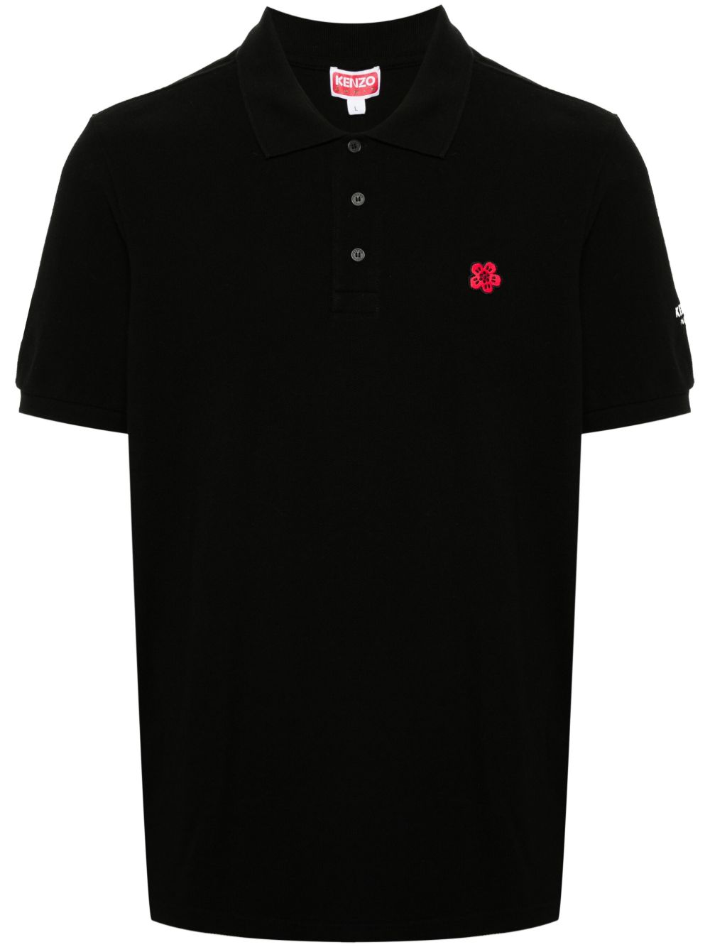 Kenzo Boke Flower polo衫 - 黑色