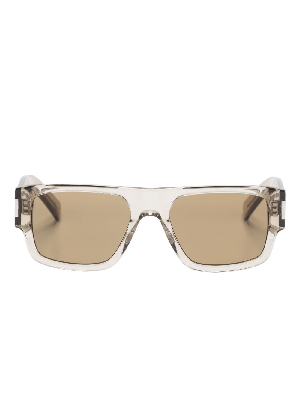 Saint Laurent Eyewear SL659 方框太阳眼镜 - 灰色