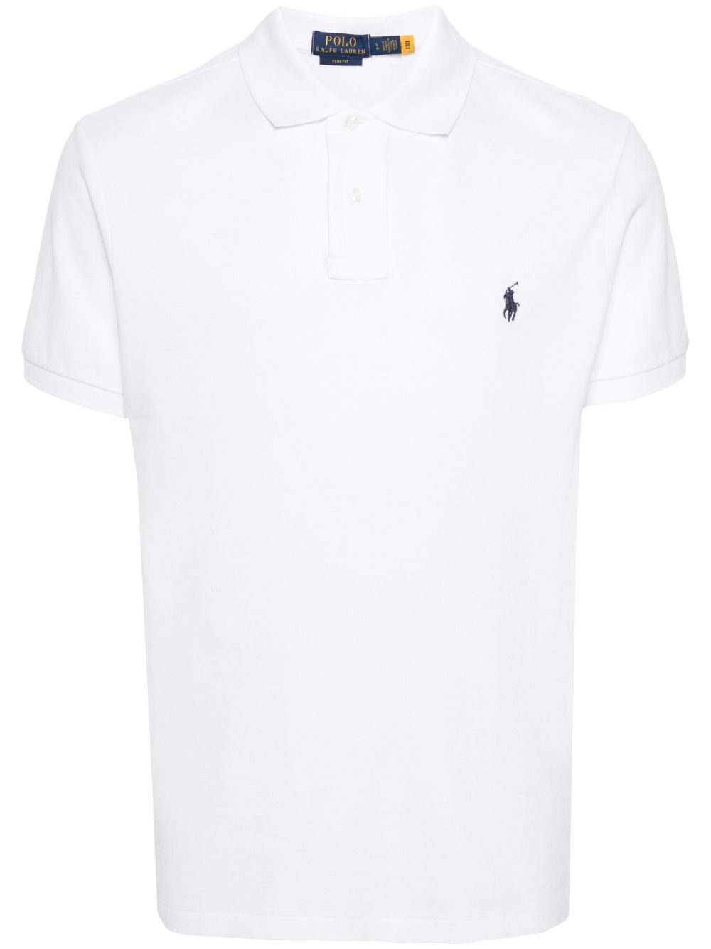 Polo Ralph Lauren logo刺绣polo衫 - 白色