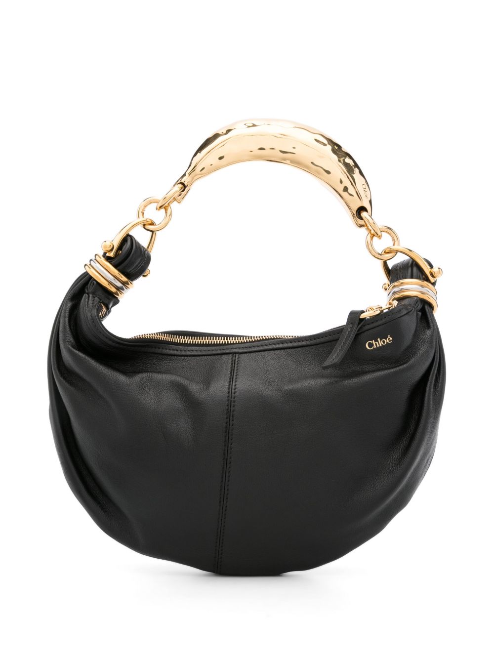 Chloé Bracelet Hobo 小号单肩包 - 黑色