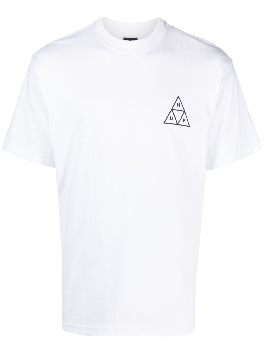 Huf Essentials TT logo印花棉T恤 - 白色
