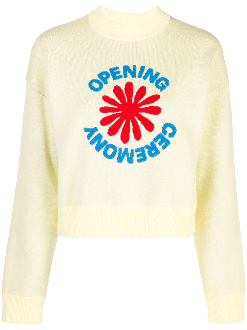 Opening Ceremony OC Flower Yellow 毛衣 - 黄色