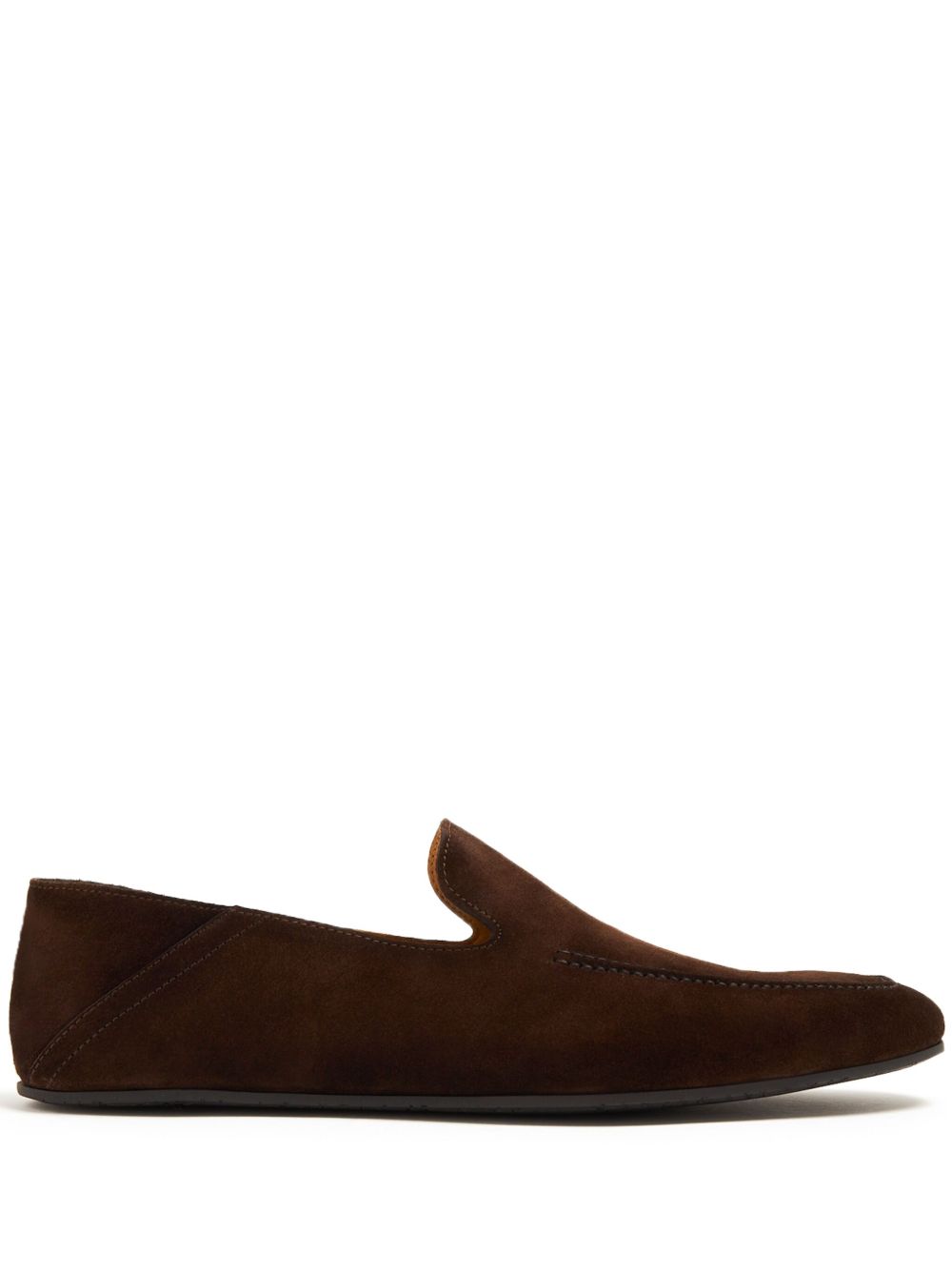 Magnanni Heston 绒面皮乐福鞋 - 褐色