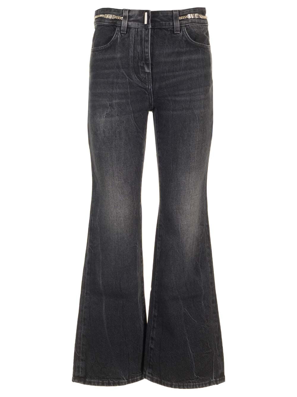 Givenchy Boot Cut Cropped Jeans