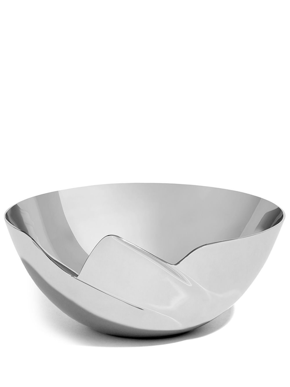 Zaha Hadid Design Serenity 不锈钢碗 - 银色