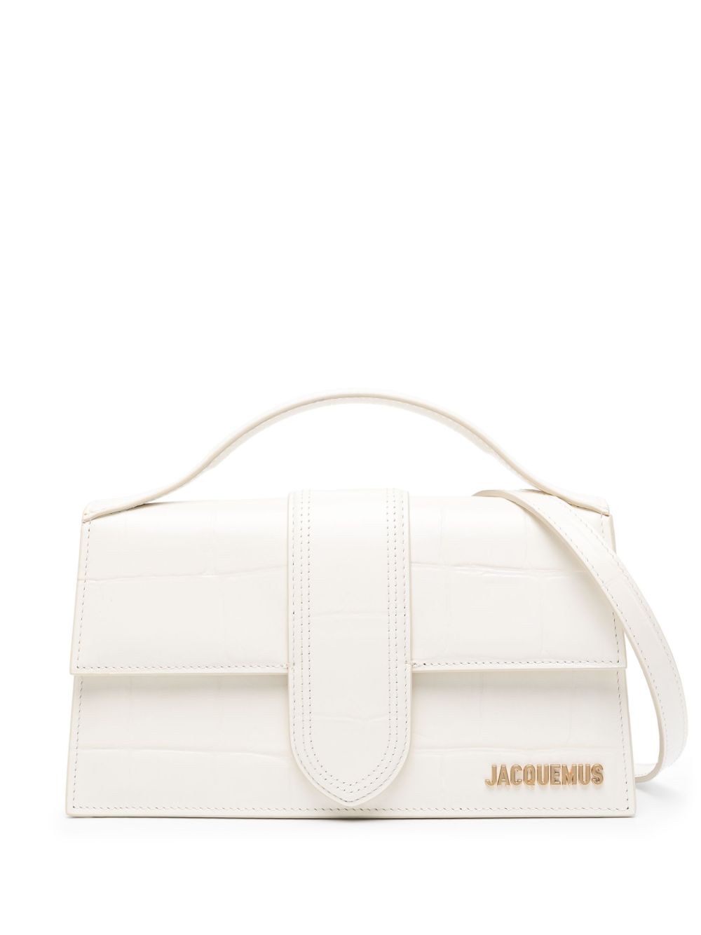 Jacquemus Le Grand Bambino 斜挎包 - 白色