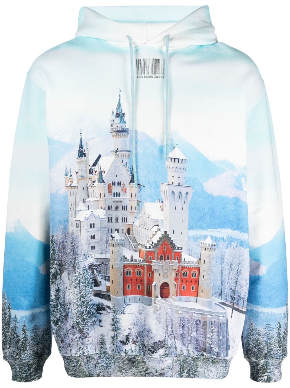 VTMNTS Neuschwanstein Winter 长袖连帽衫 - 蓝色