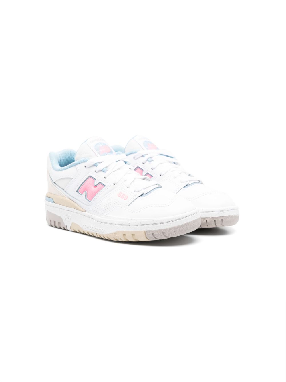 New Balance Kids 550 sneakers - 白色