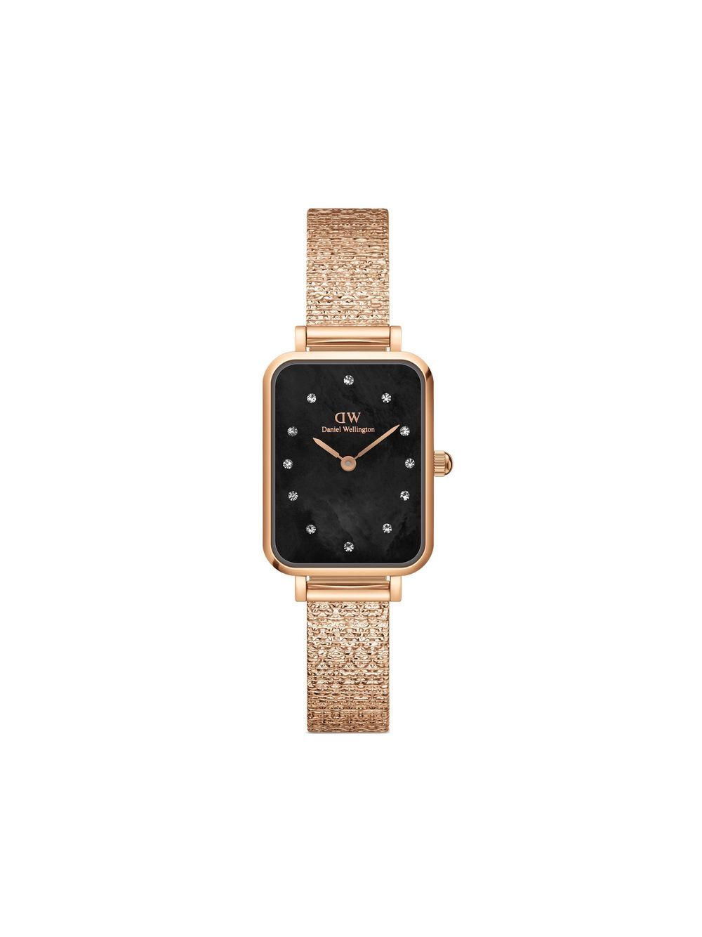 Daniel Wellington Quadro Press Studio 腕表（20x26） - 黑色